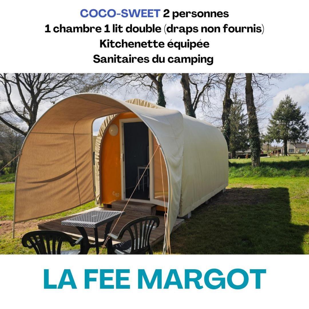 Camping Le Val Aux Fees - Broceliande Concoret Exterior foto